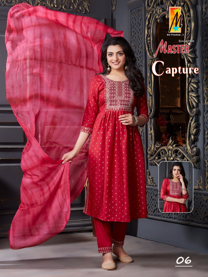 Master Capture Designer Salwar Suits Catalog
